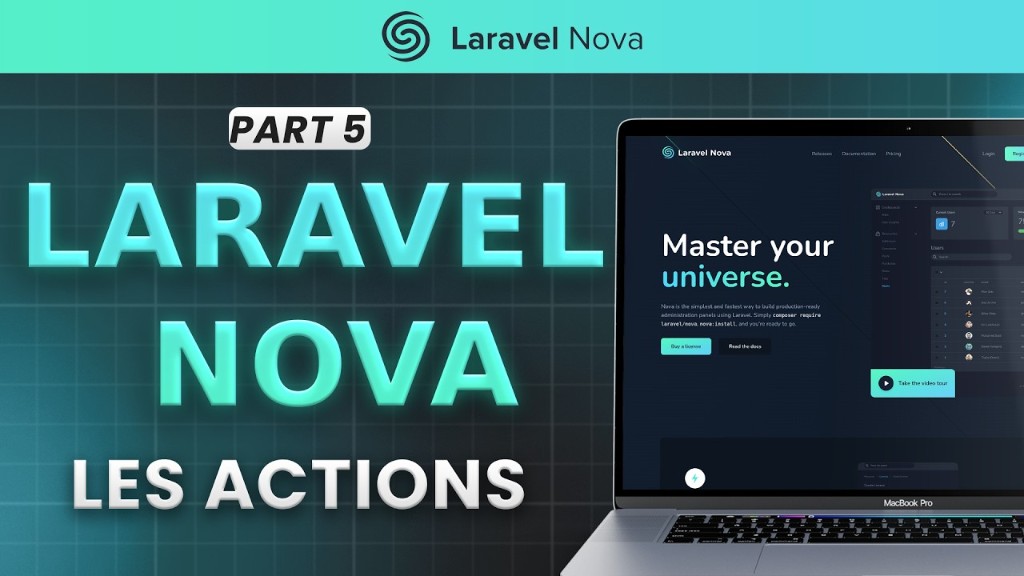 Laravel Nova : les actions (partie 5)