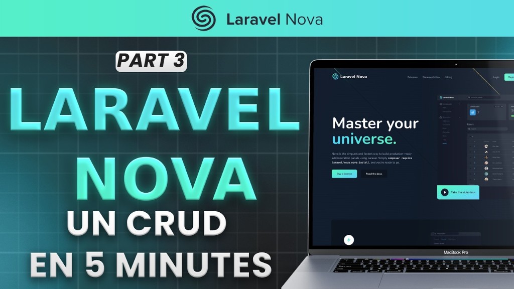 Laravel Nova : un CRUD en 5 minutes (partie 3)