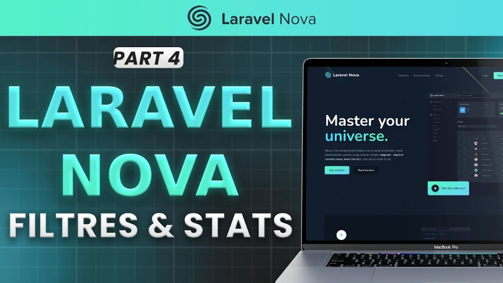 Laravel Nova : filtres et métriques (partie 4)