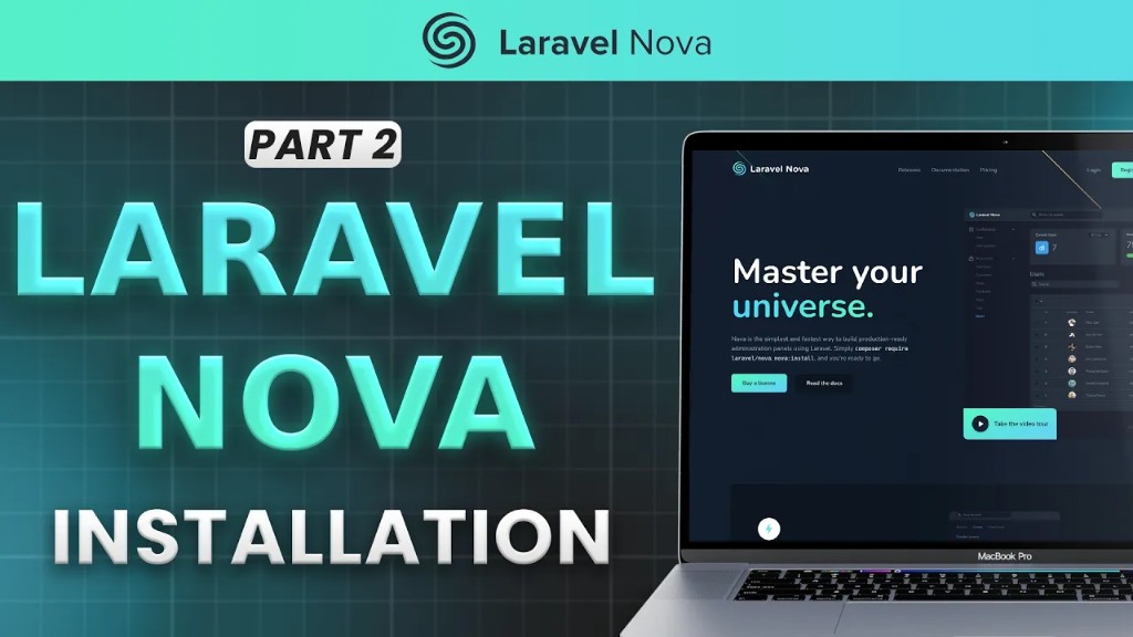 Laravel Nova : installation (partie 2)