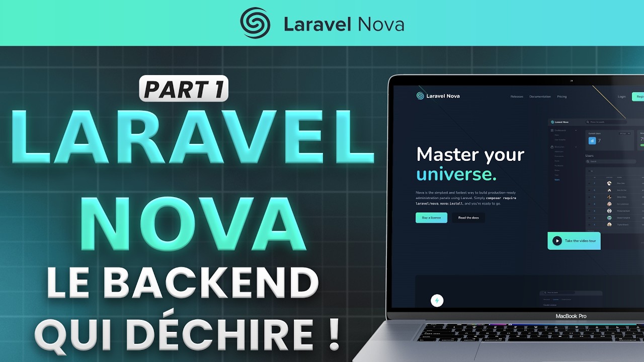 Laravel Nova : créer un back-office Laravel complet (partie 1)