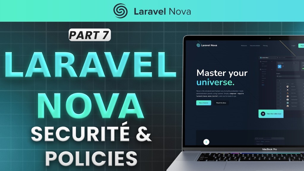 Laravel Nova : sécurité et policies (partie 7)