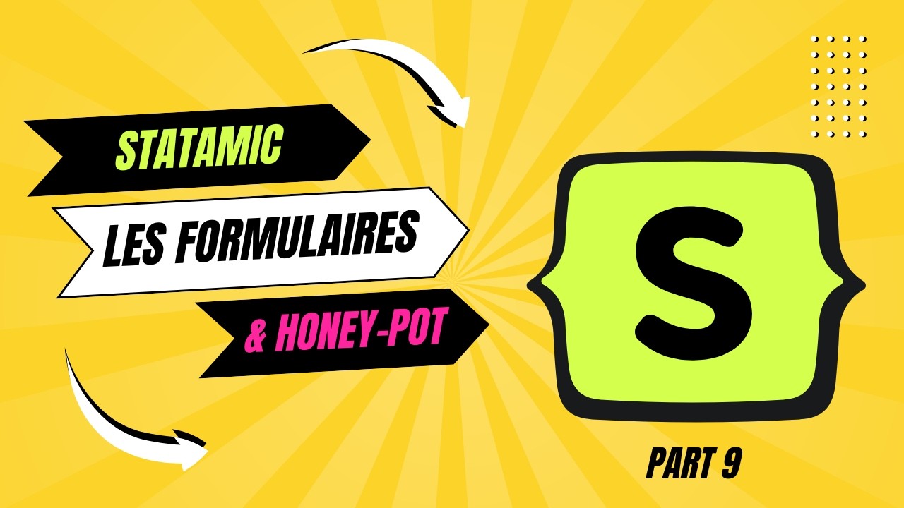 Statamic : formulaires de contact et soumissions (partie 9)